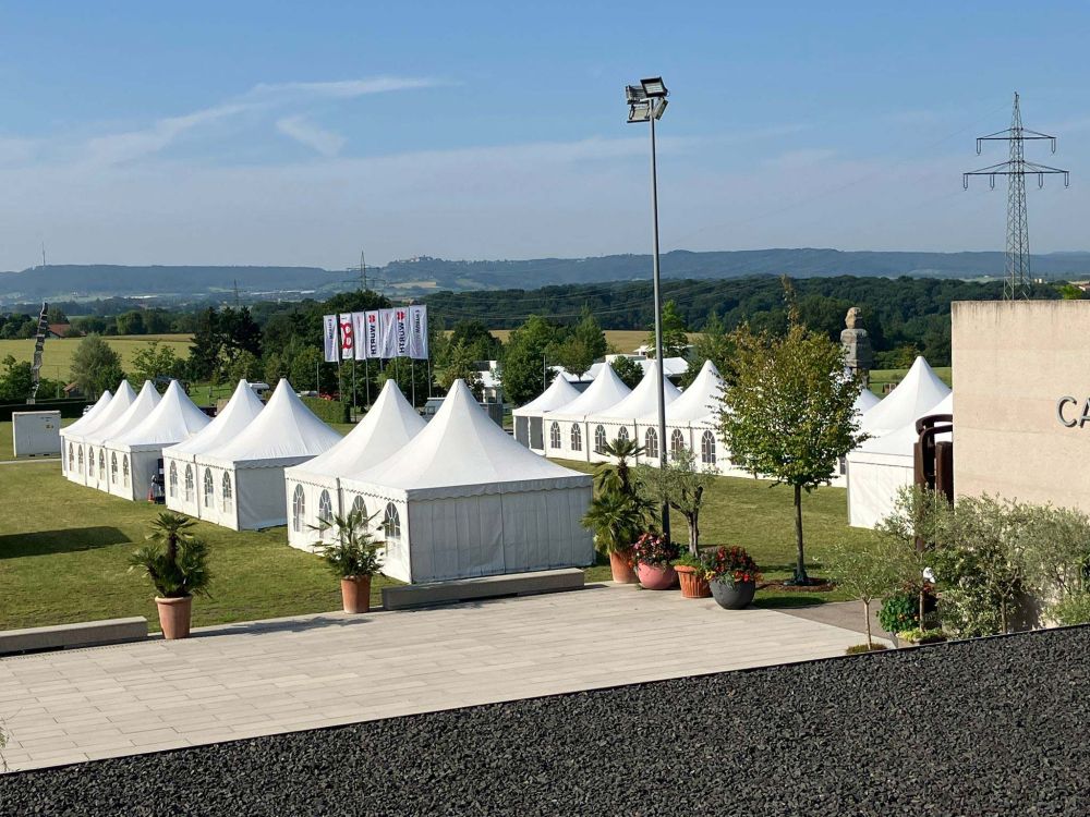LEUBE Zelte beim Würth Open Air