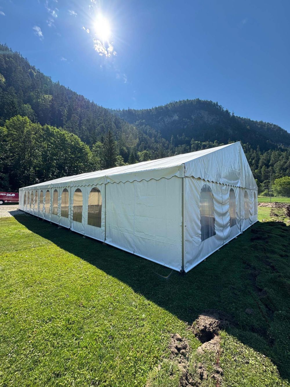 Fitnesszelt von LEUBE für Cristiano Ronaldo