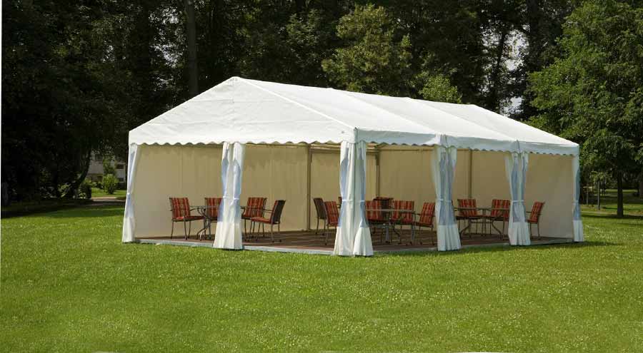 Bestuhltes Kleinzelt von LEUBE