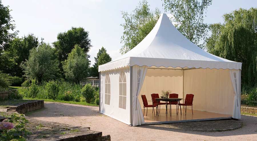 Pagodenzelte von LEUBE