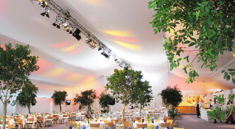 Hochzeitszelt von LEUBE