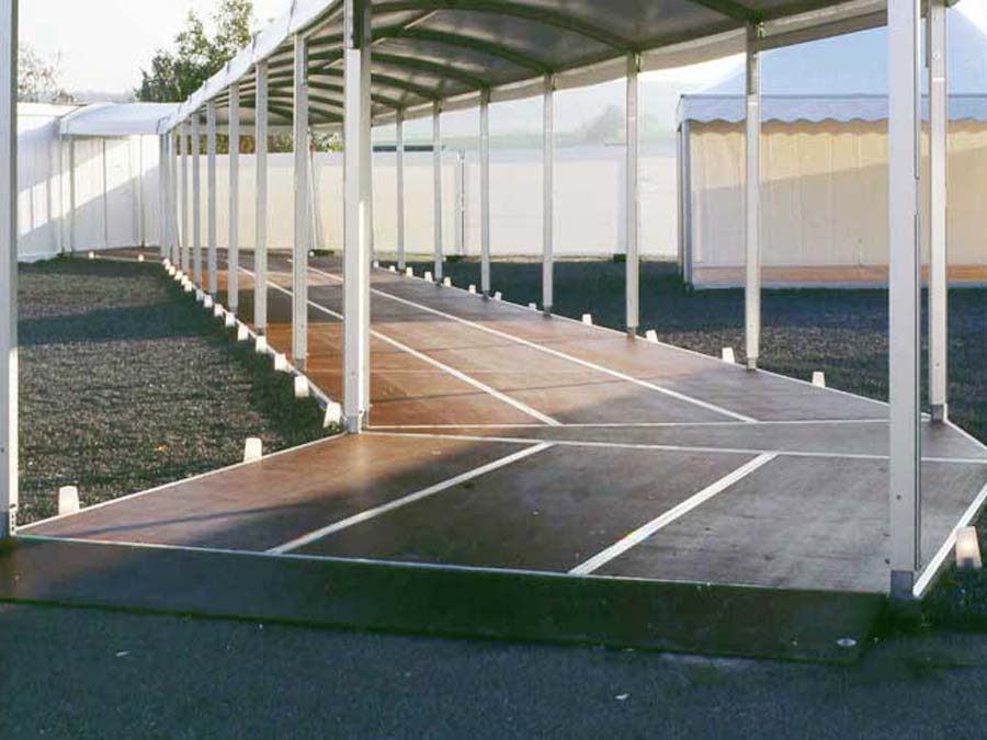 Walkwayzelte von LEUBE