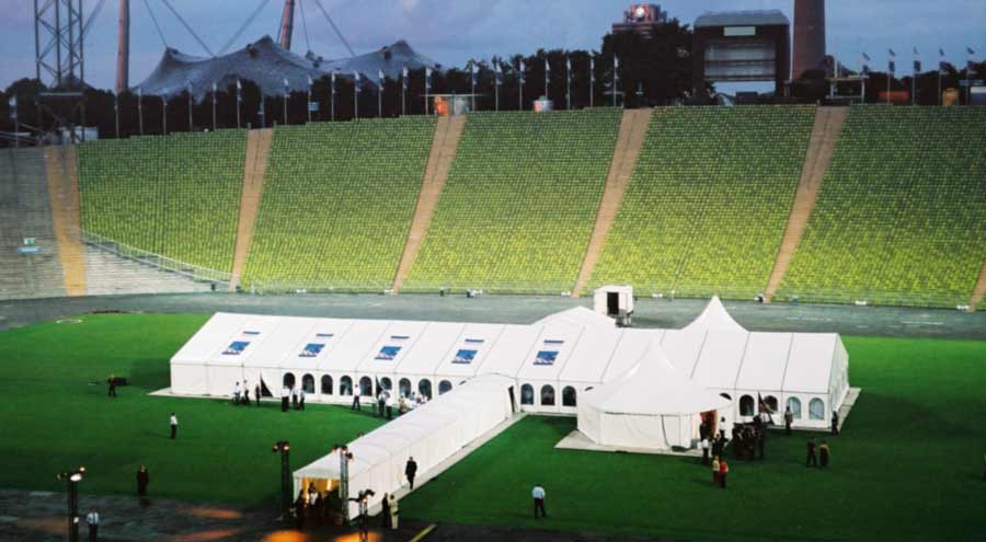 Walkwayzelte von LEUBE