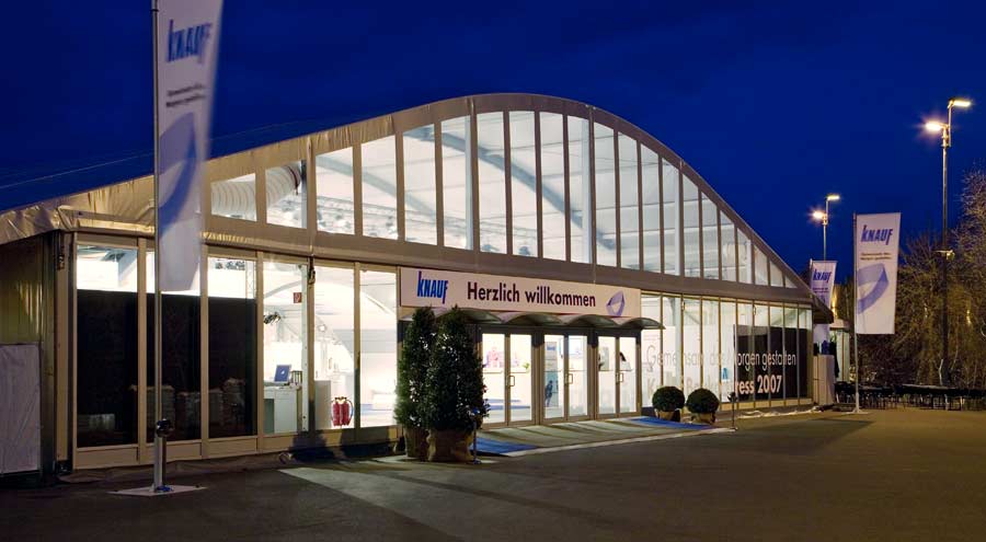 Zelt mit Runddach von LEUBE